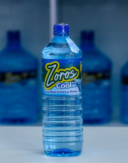 Zoros Cool Purified Drinking Water available in Nairobi's Langata, Rongai, Signature Mall, Southfield Mall, Aberdeen Plaza