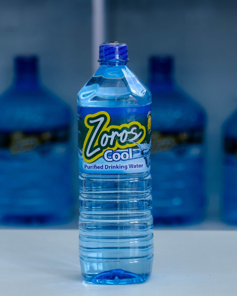 Zoros Cool Purified Drinking Water available in Nairobi's Langata, Rongai, Signature Mall, Southfield Mall, Aberdeen Plaza