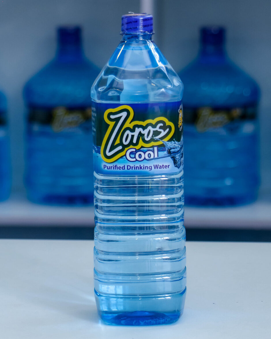 Zoros Cool Purified Drinking Water available in Nairobi's Langata, Rongai, Signature Mall, Southfield Mall, Aberdeen Plaza