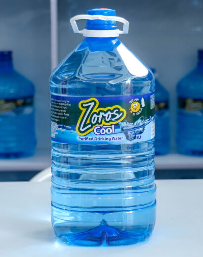 Zoros Cool Purified Drinking Water available in Nairobi's Langata, Rongai, Signature Mall, Southfield Mall, Aberdeen Plaza